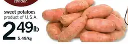 Fortinos SWEET POTATOES offer