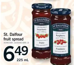 Fortinos ST. DALFOUR FRUIT SPREAD, 225 ML offer