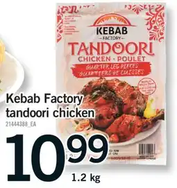 Fortinos KEBAB FACTORY TANDOORI CHICKEN, 1.2 kg offer