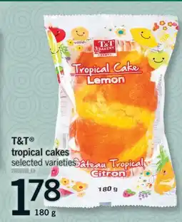 Fortinos T&T TROPICAL CAKES, 180 G offer