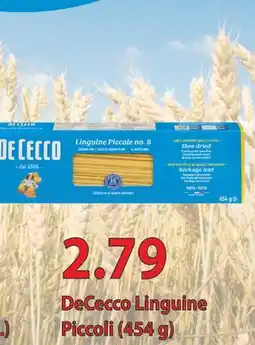 Fortinos DECECCO LINGUINE PICCOLI (454 G) offer