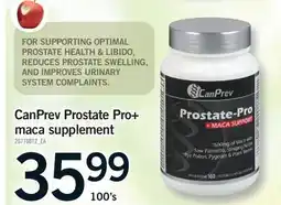 Fortinos CANPREV PROSTATE PRO + MACA SUPPLEMENT, 100'S offer