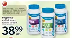 Fortinos PROGRESSIVE MULTIVITAMINS, 120'S offer
