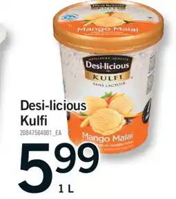 Fortinos DESI-LICIOUS KULFI, 1 L offer