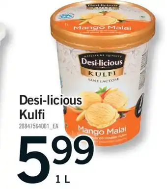 Fortinos DESI-LICIOUS KULFI, 1 L offer