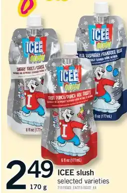 Fortinos ICEE SLUSH, 170 G offer
