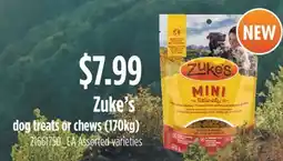 Fortinos PURINA ZUKE'S DOG TREATS OR CHEWS, (170kg) offer