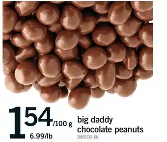 Fortinos BIG DADDY CHOCOLATE PEANUTS offer