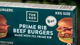 Fortinos THE KEG PRIME RIB BEEF BURGERS, 8 OZ 4 X 227 G offer