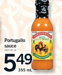 Fortinos PORTUGALLO SAUCE, 355 ML offer