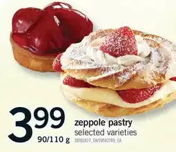 Fortinos ZEPPOLE PASTRY, 90/110 G offer