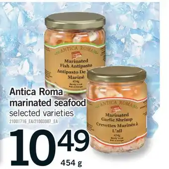 Fortinos ANTICA ROMA MARINATED SEAFOOD, 454 G offer