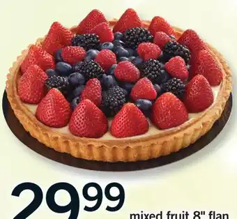 Fortinos MIXED FRUIT 8 FLAN, 1 KG offer