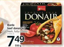 Fortinos BONTE BEEF DONAIR KIT, 550 G offer