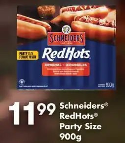 Fortinos SCHNEIDERS REDHOTS PARTY SIZE, 900G offer