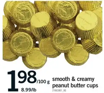 Fortinos SMOOTH & CREAMY PEANUT BUTTER CUPS offer