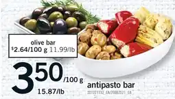 Fortinos ANTIPASTO BAR offer