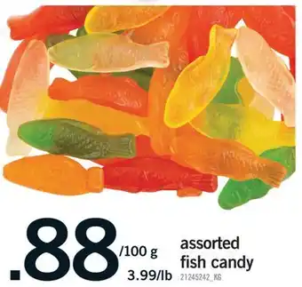 Fortinos ASSORTED FISH CANDY offer