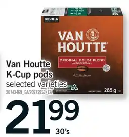 Fortinos VAN HOUTTE K-CUP PODS, 30'S offer