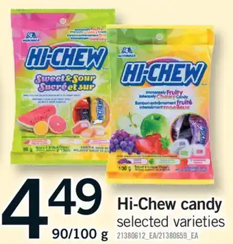 Fortinos HI-CHEW CANDY, 90/100 G offer