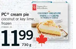 Fortinos PC CREAM PIE, 730 G offer