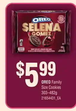 Fortinos OREO FAMILY SIZE COOKIES, 303-482G offer