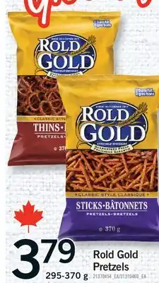 Fortinos ROLD GOLD PRETZELS, 295-370 g offer