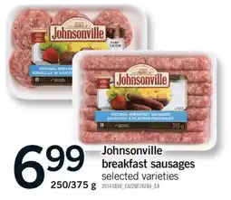 Fortinos JOHNSONVILLE BREAKFAST SAUSAGES offer