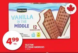 Metro SELECTION ICE CREAM SANDWICHES offer