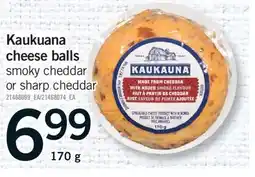 Fortinos KAUKUANA CHEESE BALLS, 170 g offer