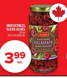 Metro IRRESISTIBLES SLICED OLIVES offer