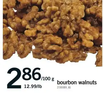 Fortinos BOURBON WALNUTS offer