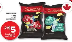 Metro IRRESISTIBLE CHIPS offer