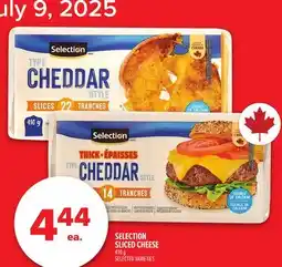 Metro SELECTION SLICED CHEESE offer