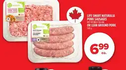 Metro LIFE SMART NATURALIA PORK SAUSAGES offer