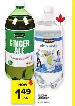 Metro SELECTION SOFT DRINKS offer