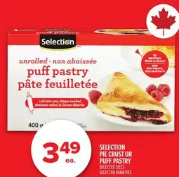 Metro SELECTION PIE CRUST OR PUFF PASTRY offer