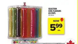 Metro SELECTION COOL FLAVOURS ICE POPS offer