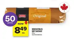 Metro IRRESISTIBLES DRY SAUSAGE offer