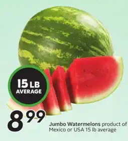 Sobeys Jumbo Watermelons offer