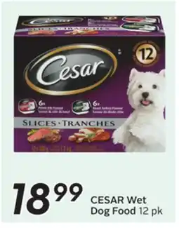 Sobeys CESAR Wet Dog Food offer