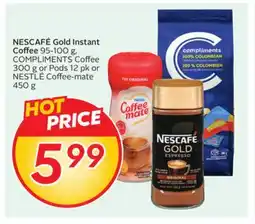 Sobeys NESCAFÉ Gold Instant Coffee offer