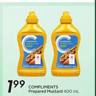 Sobeys COMPLIMENTS Prepared Mustard offer