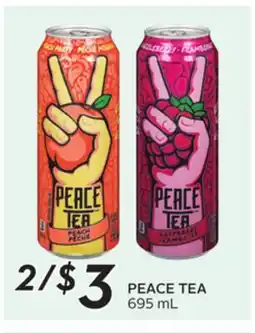 Sobeys PEACE TEA offer