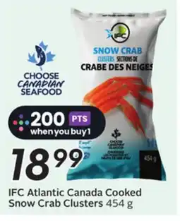Sobeys IFC Atlantic Canada Cooked Snow Crab Clusters offer