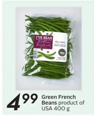 Sobeys Green French Beans offer