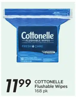 Sobeys COTTONELLE Flushable Wipes offer