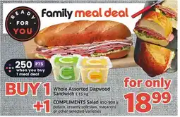 Sobeys Whole Assorted Dagwood Sandwich offer