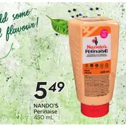 Sobeys NANDO'S Perinaise offer