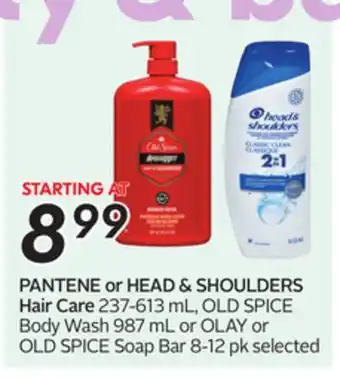Sobeys PANTENE or HEAD & SHOULDERS Hair Care offer